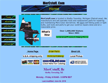 Tablet Screenshot of mercstuff.com